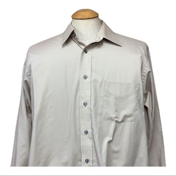 Sz16.5 Town Craft Button Down Shirt - Picture 3 of 5